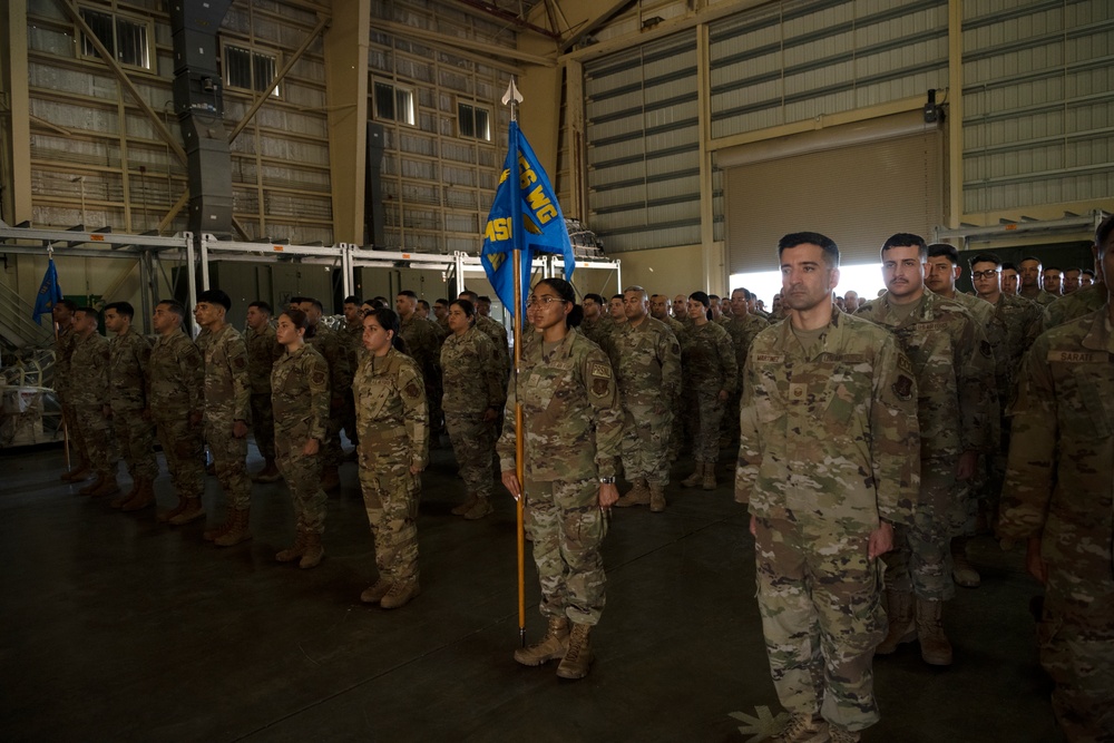 156th Wing Command Chief Assumption of Responsibility Ceremony