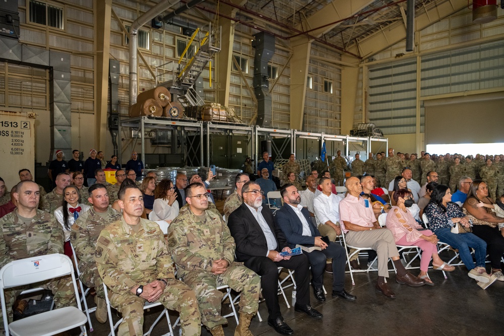 156th Wing Command Chief Assumption of Responsibility Ceremony