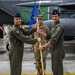 335th Fighter Squadron change of command ceremony