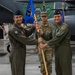 335th Fighter Squadron change of command ceremony