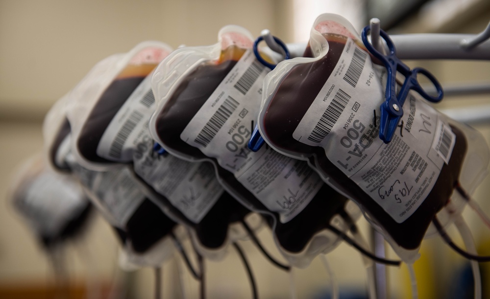 Travis AFB conducts annual Armed Services “West Coast Blood Drive”