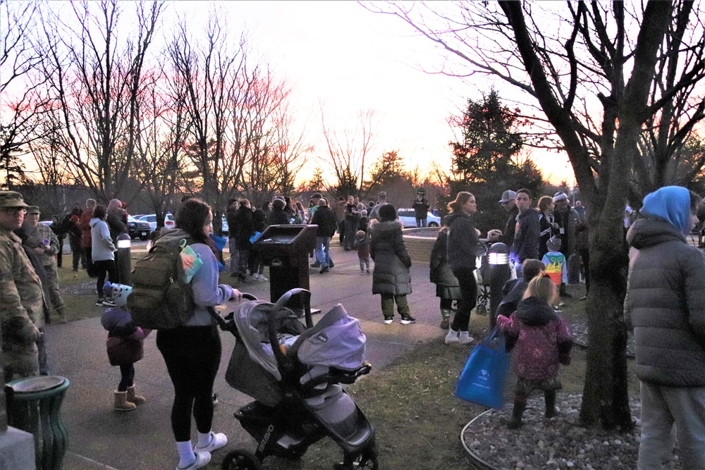 Hundreds attend Fort McCoy’s 2023 Christmas Tree Lighting event to kick-off holiday season