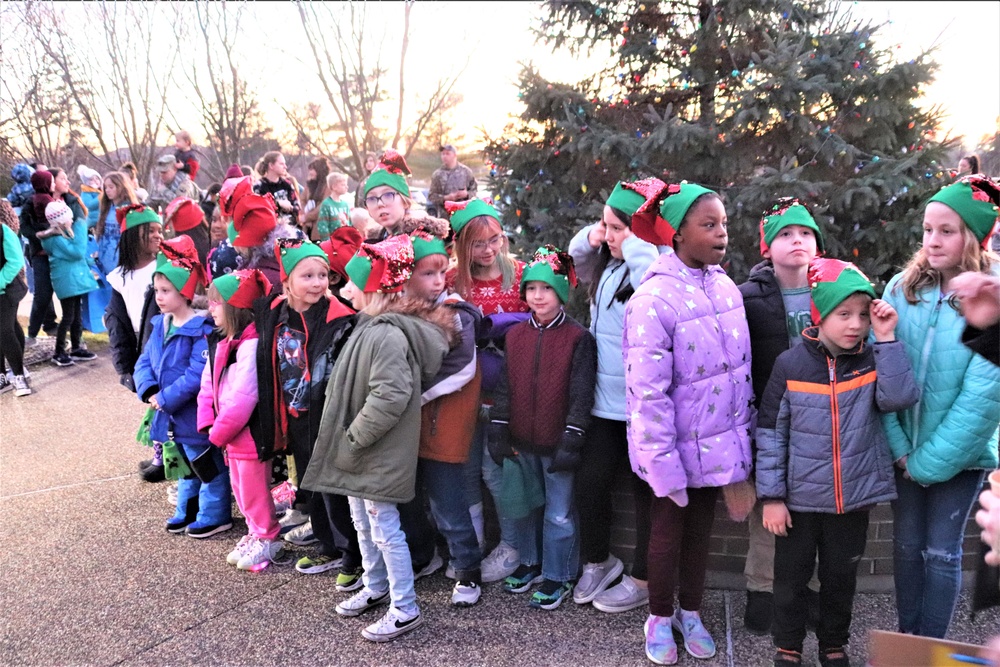 Hundreds attend Fort McCoy’s 2023 Christmas Tree Lighting event to kick-off holiday season