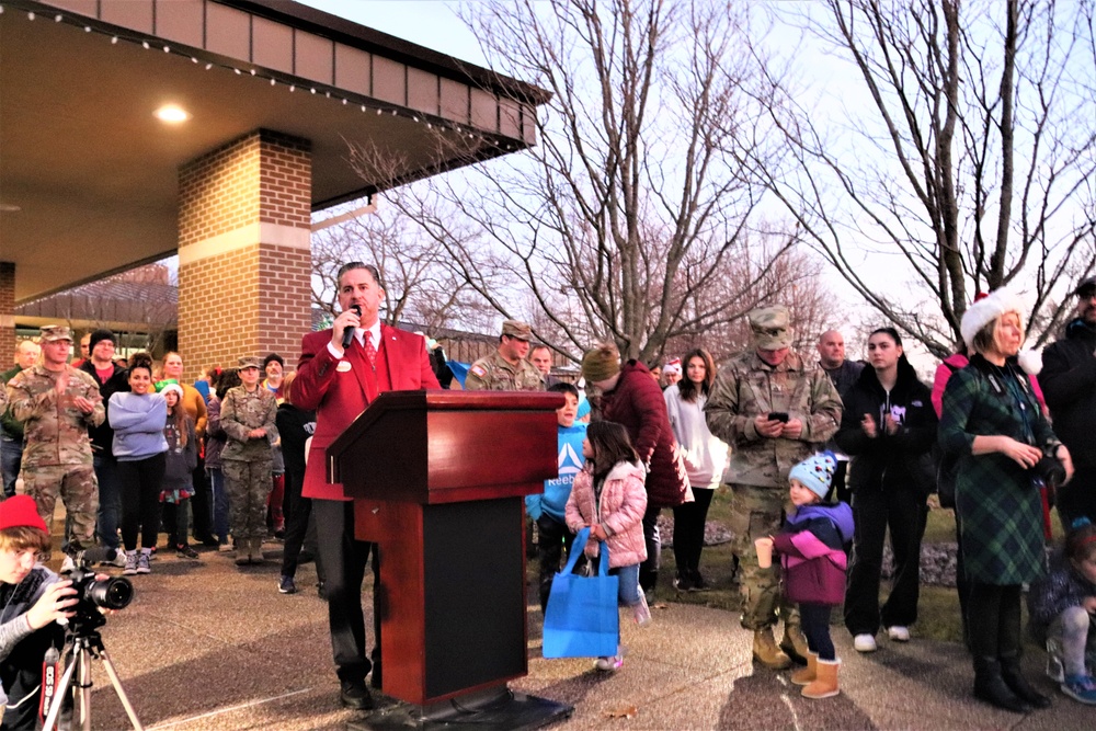 Hundreds attend Fort McCoy’s 2023 Christmas Tree Lighting event to kick-off holiday season