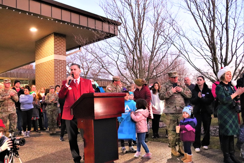 Hundreds attend Fort McCoy’s 2023 Christmas Tree Lighting event to kick-off holiday season