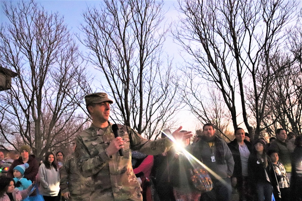 Hundreds attend Fort McCoy’s 2023 Christmas Tree Lighting event to kick-off holiday season