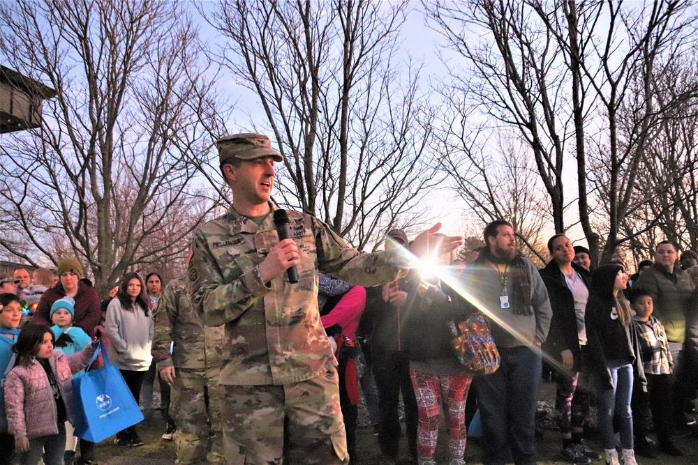 Hundreds attend Fort McCoy’s 2023 Christmas Tree Lighting event to kick-off holiday season