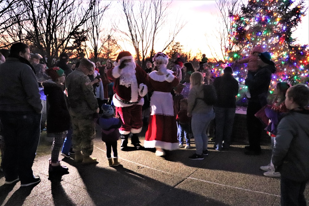 Hundreds attend Fort McCoy’s 2023 Christmas Tree Lighting event to kick-off holiday season