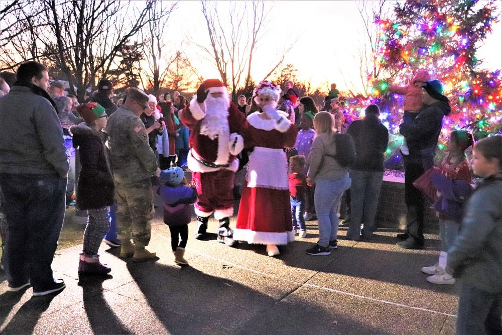 Hundreds attend Fort McCoy’s 2023 Christmas Tree Lighting event to kick-off holiday season