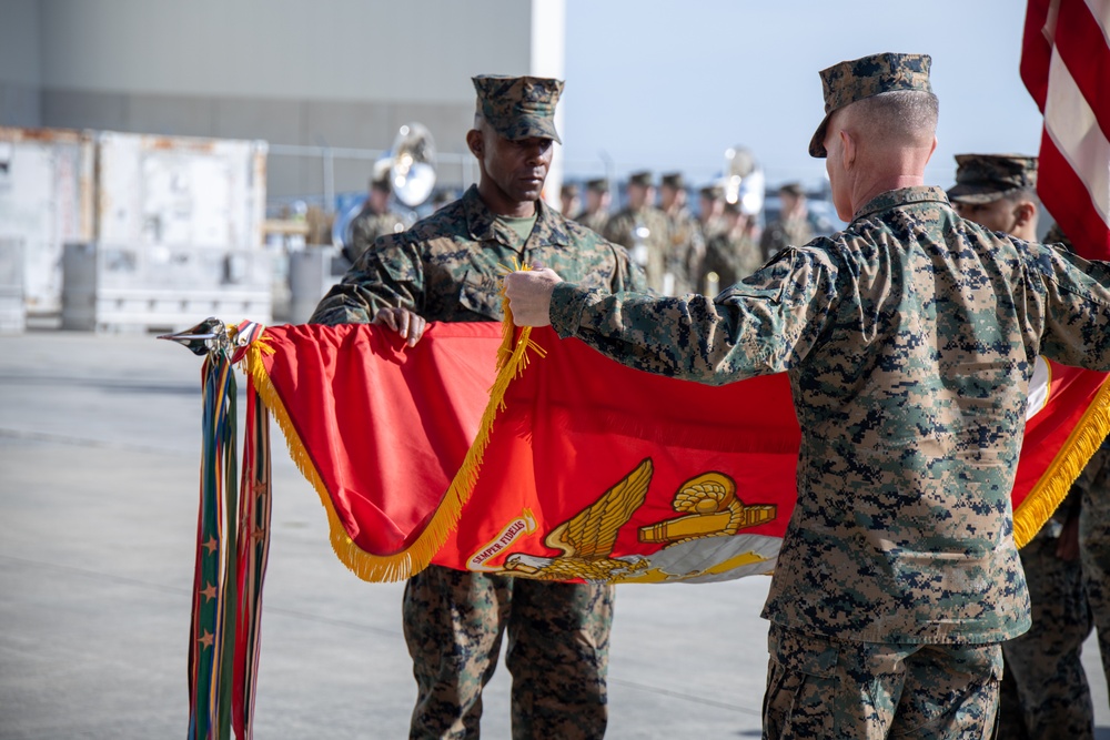 Marine Aviation Logistics Squadron (MALS) 29 deactivation ceremony