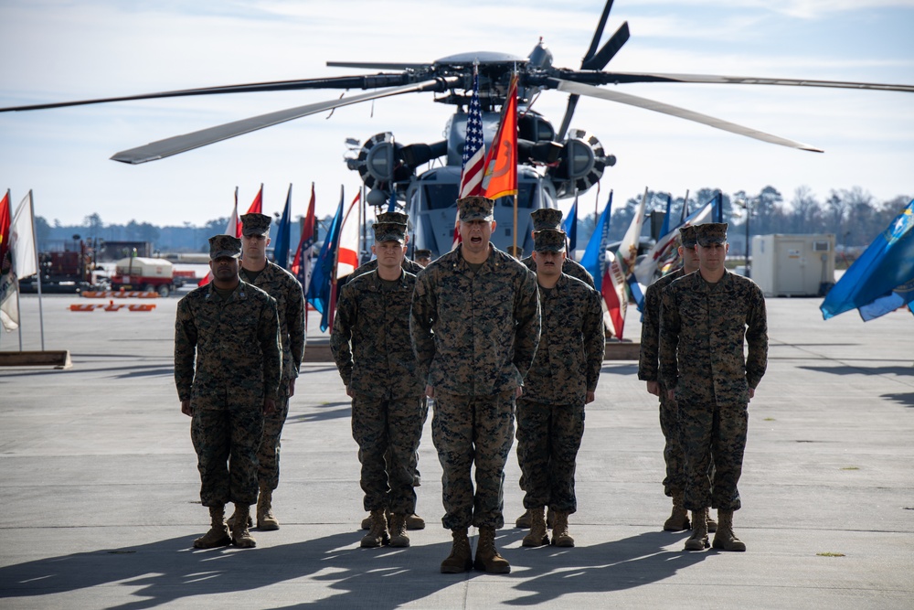 Marine Aviation Logistics Squadron (MALS) 29 deactivation ceremony