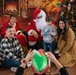 Santa Claus visits military families at PANG
