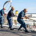 USS Normandy Departs Piraeus, Greece