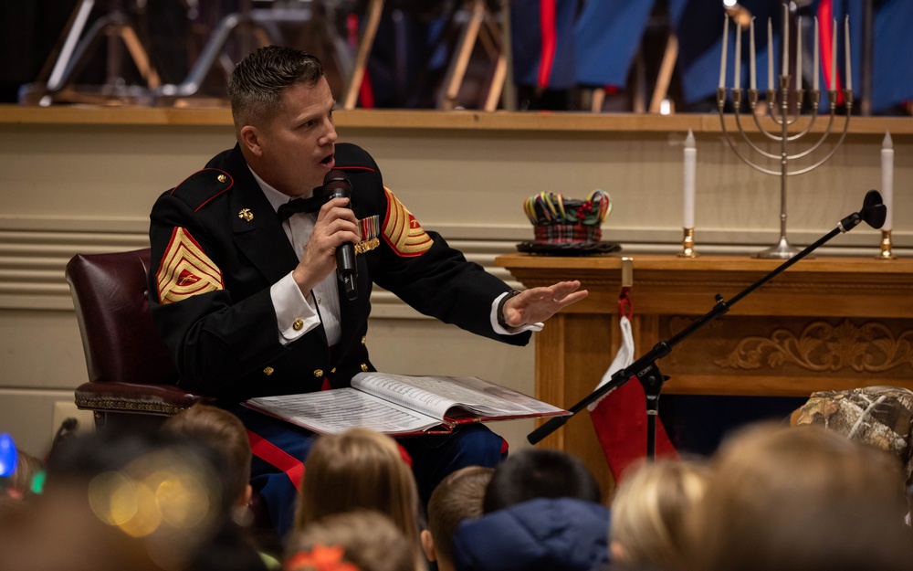 Marine Corps Base Quantico hosts annual Holiday Concert at Little Hall