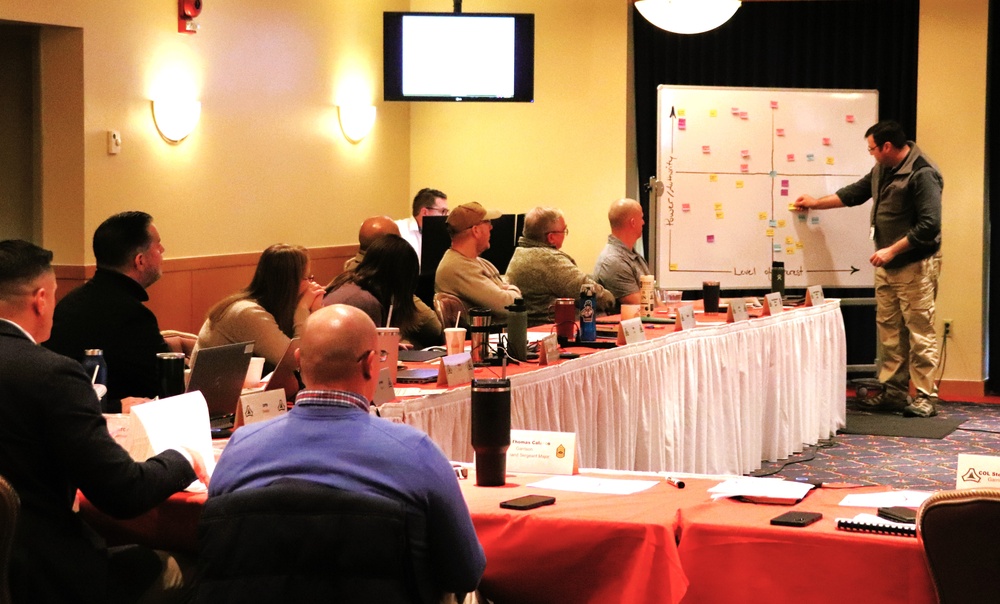 Fort McCoy leaders hold December strategic planning session for installation