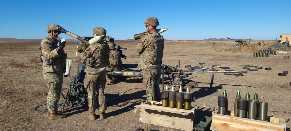 M119 Range Operations conducted at Fort Sill