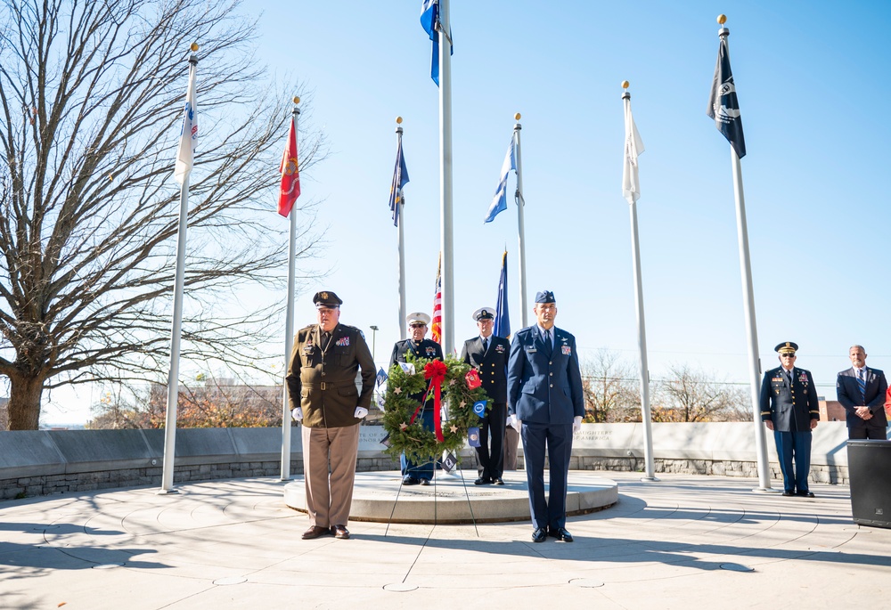 South Carolina National Guard participates in wreath laying ceremony in honor of fallen service members