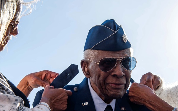 WWII airpower legend receives honorary promotion to colonel