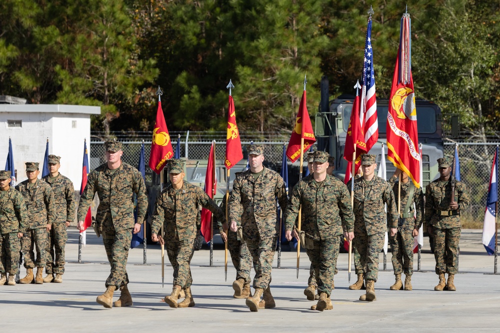 MWSS-273 Relief and Appointment Ceremony
