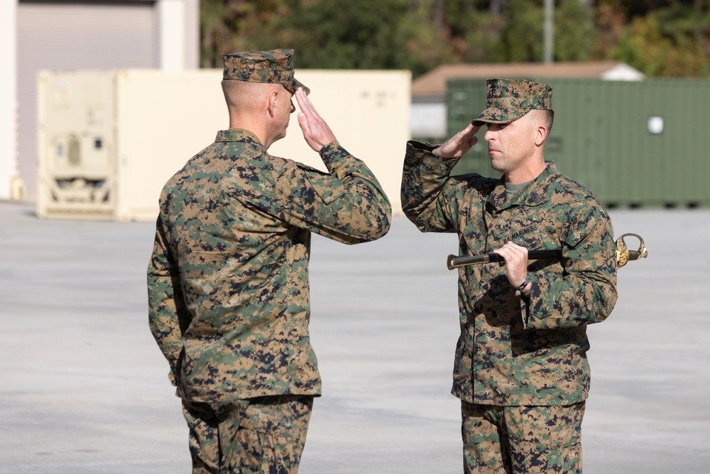 MWSS-273 Relief and Appointment Ceremony