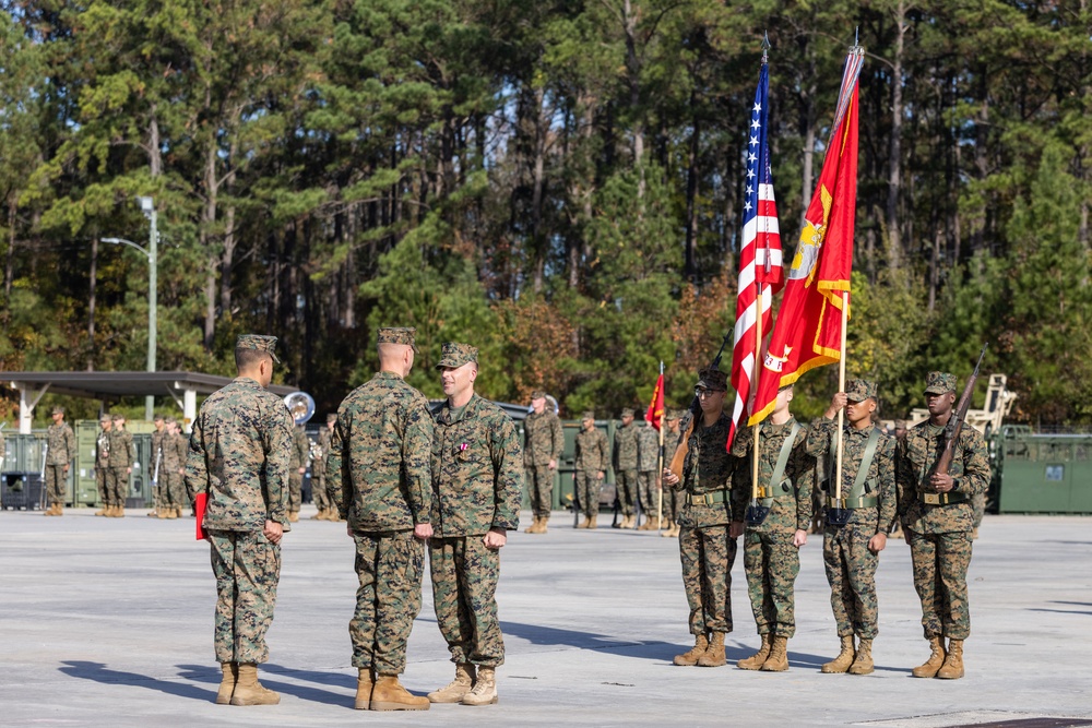 MWSS-273 Relief and Appointment Ceremony