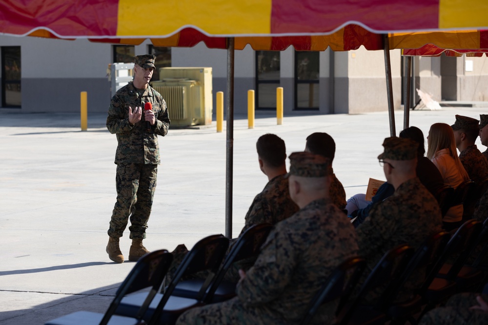 MWSS-273 Relief and Appointment Ceremony