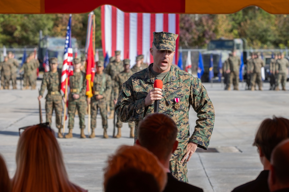 MWSS-273 Relief and Appointment Ceremony