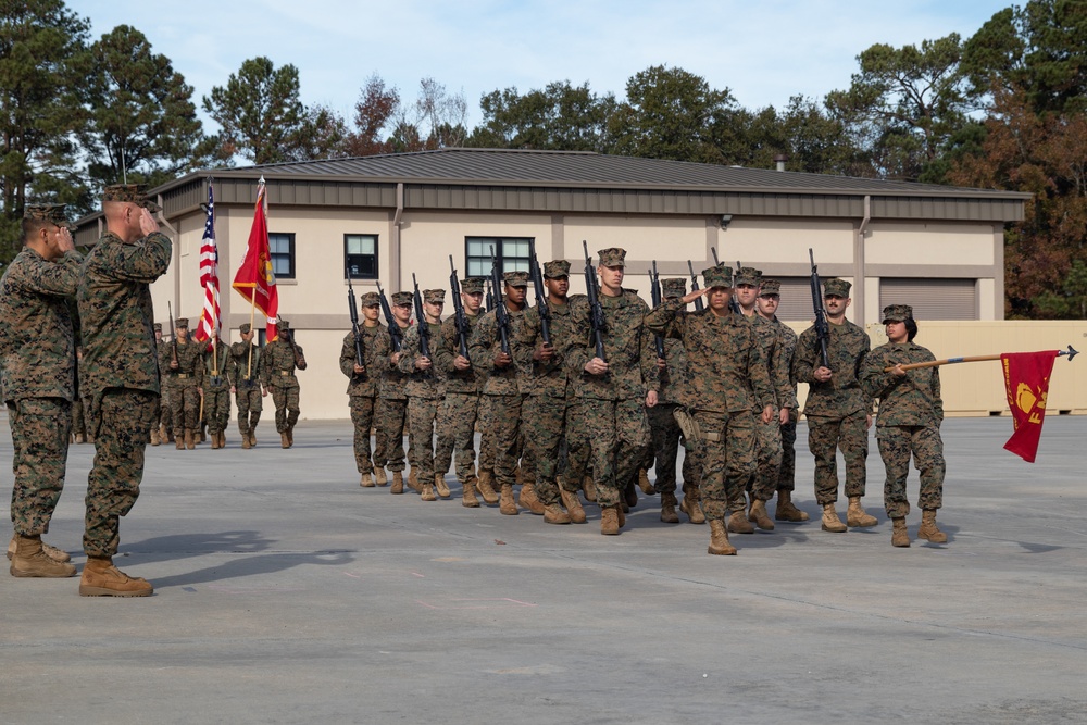 MWSS-273 Relief and Appointment Ceremony