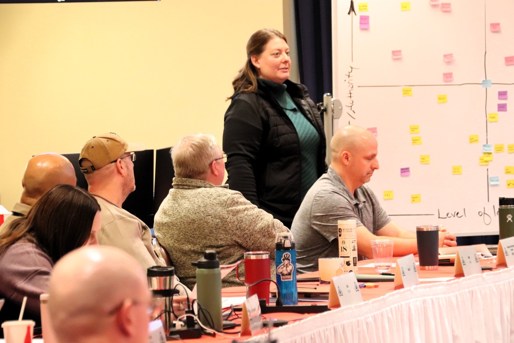 Fort McCoy leaders hold December strategic planning session for installation