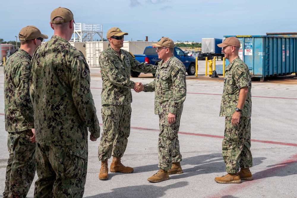 SUBPAC Visits Guam Units