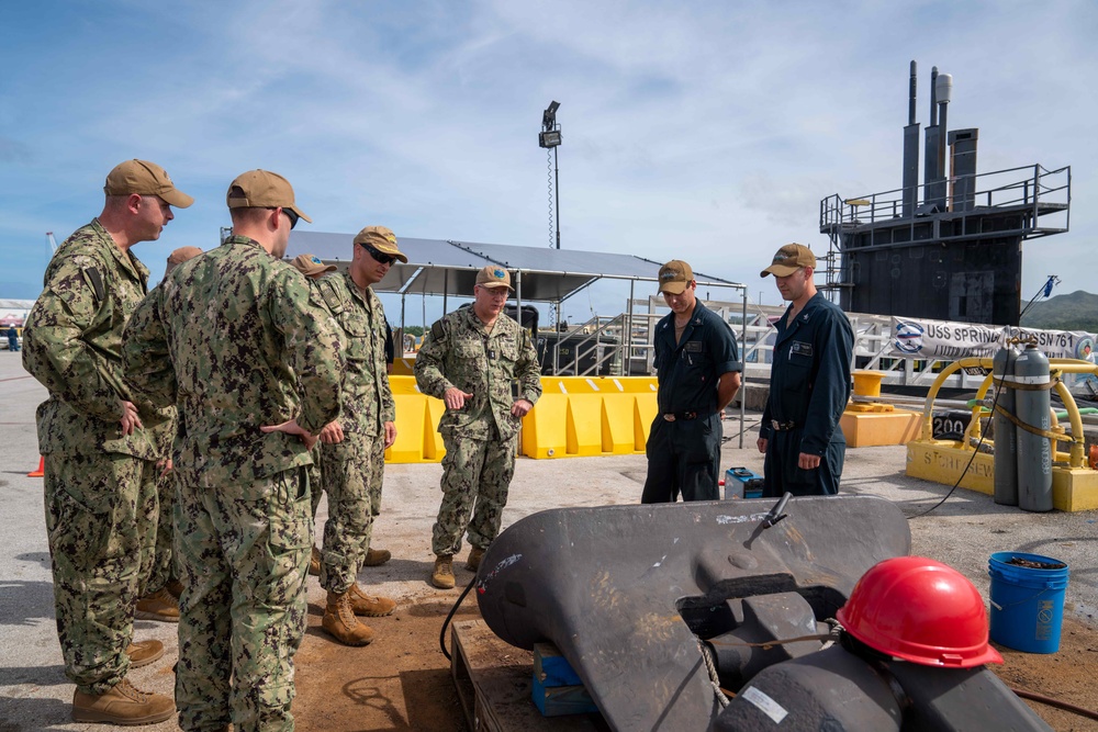 SUBPAC Visits Guam Units