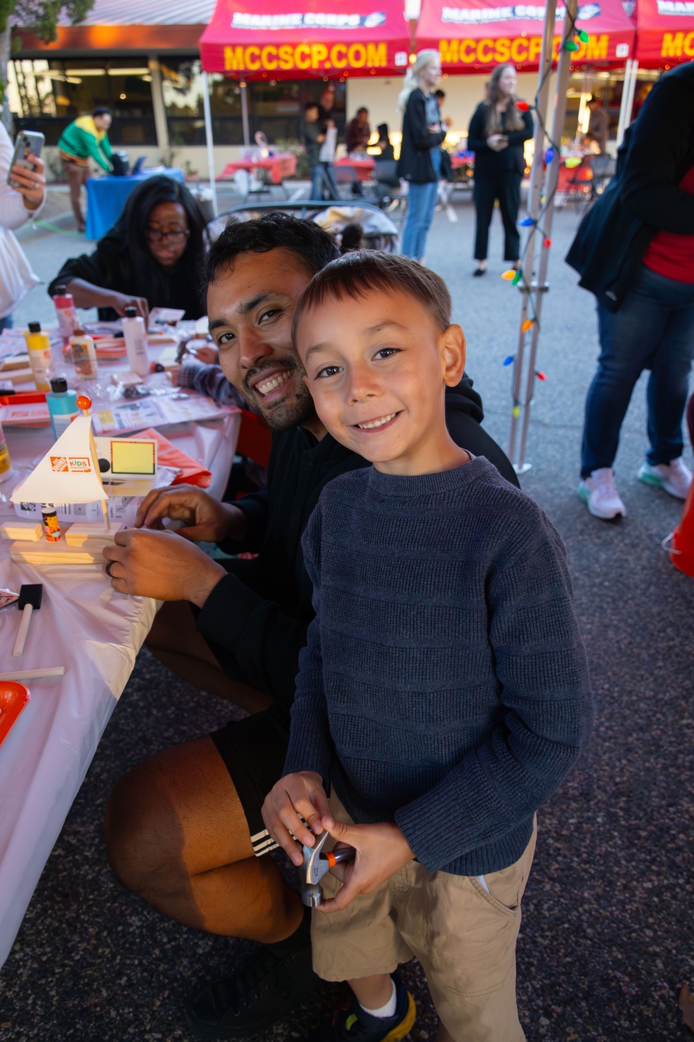 Camp Pendleton hosts toy building workshop for families