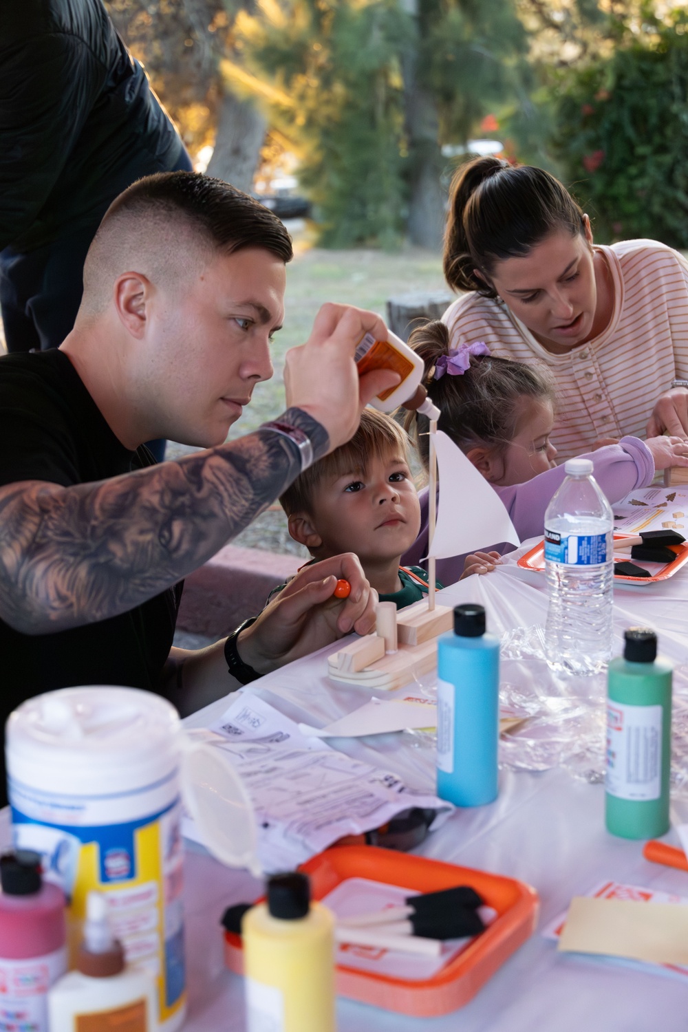 Camp Pendleton hosts toy building workshop for families