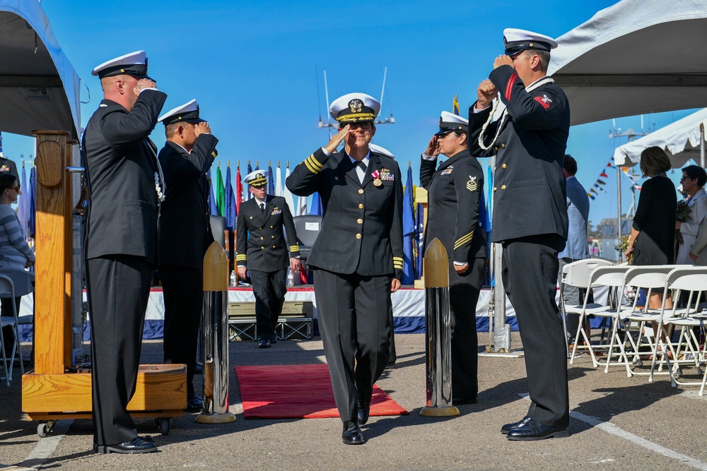 Assault Craft Unit 1 change of command