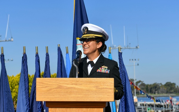 Assault Craft Unit 1 change of command