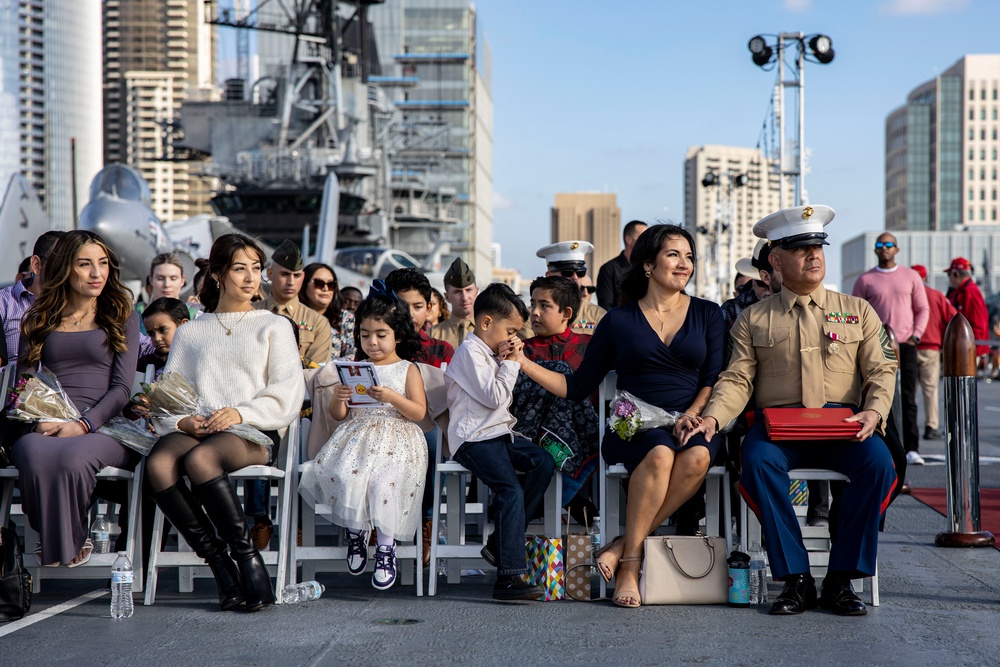 1st Sgt. Fuentes Retirement Ceremony