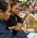 Sailors and Marines aboard Wasp Decorate Holiday Treats