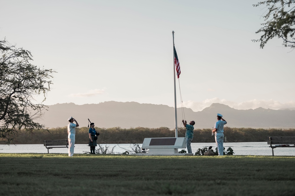 December 7th remembrance at USS Nevada memorial