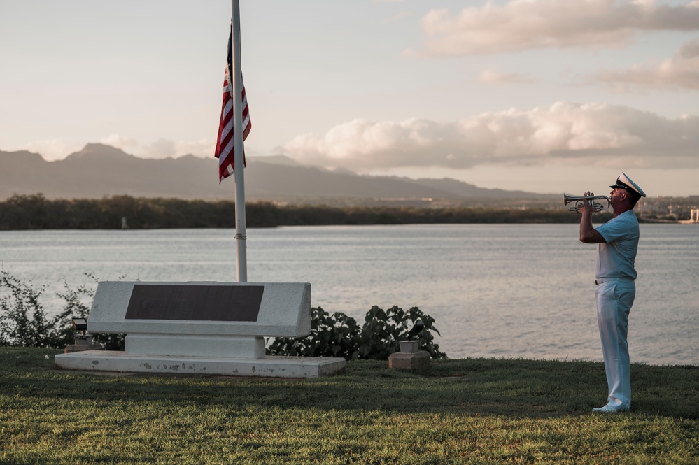 December 7th remembrance at USS Nevada memorial