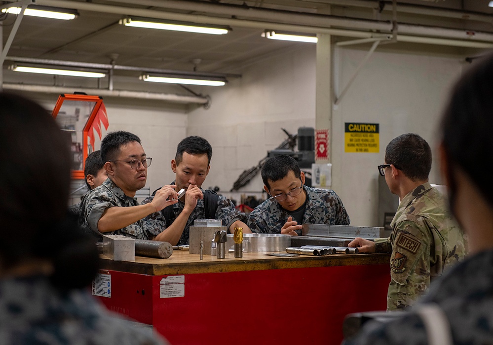 JASDF integrates with maintenance across Yokota