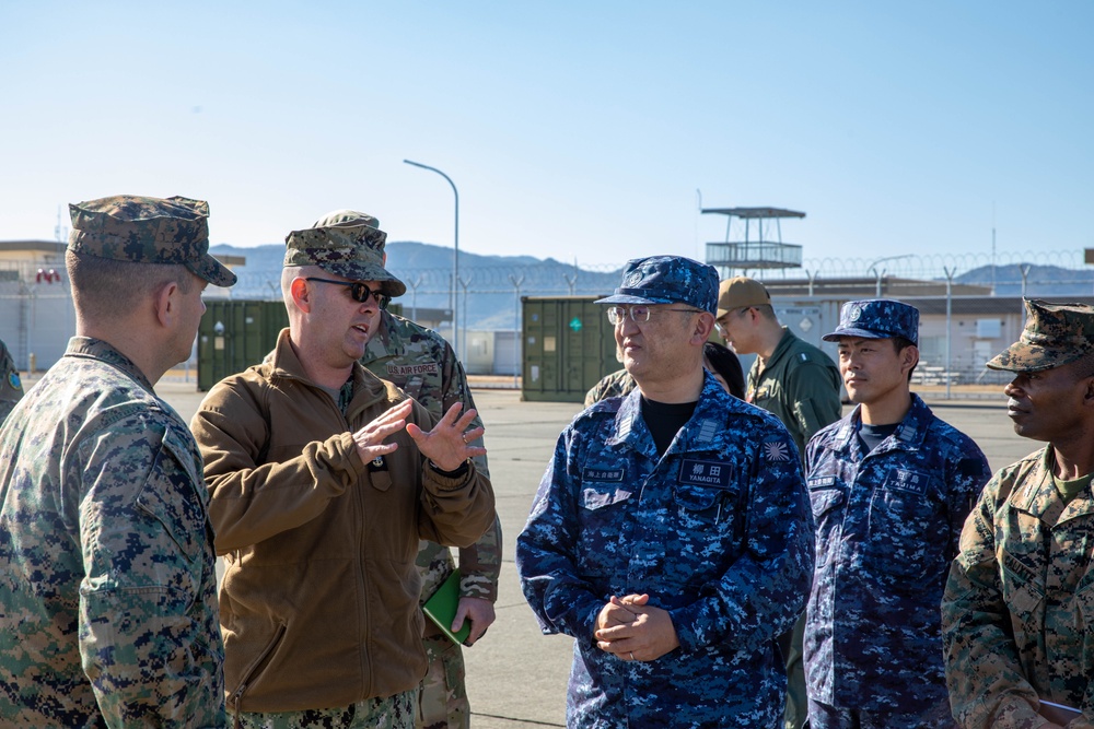 Stocked and Ready: Marine Corps Air Station Iwakuni Officials and Japan Maritime Self-Defense Force members discuss the vital role MCAS Iwakuni plays in the Indo-Pacific