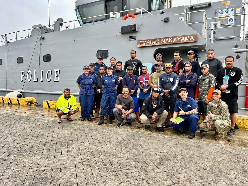 U.S. Coast Guard, Federated States of Micronesia strengthen Search and Rescue capabilities through joint training exercise
