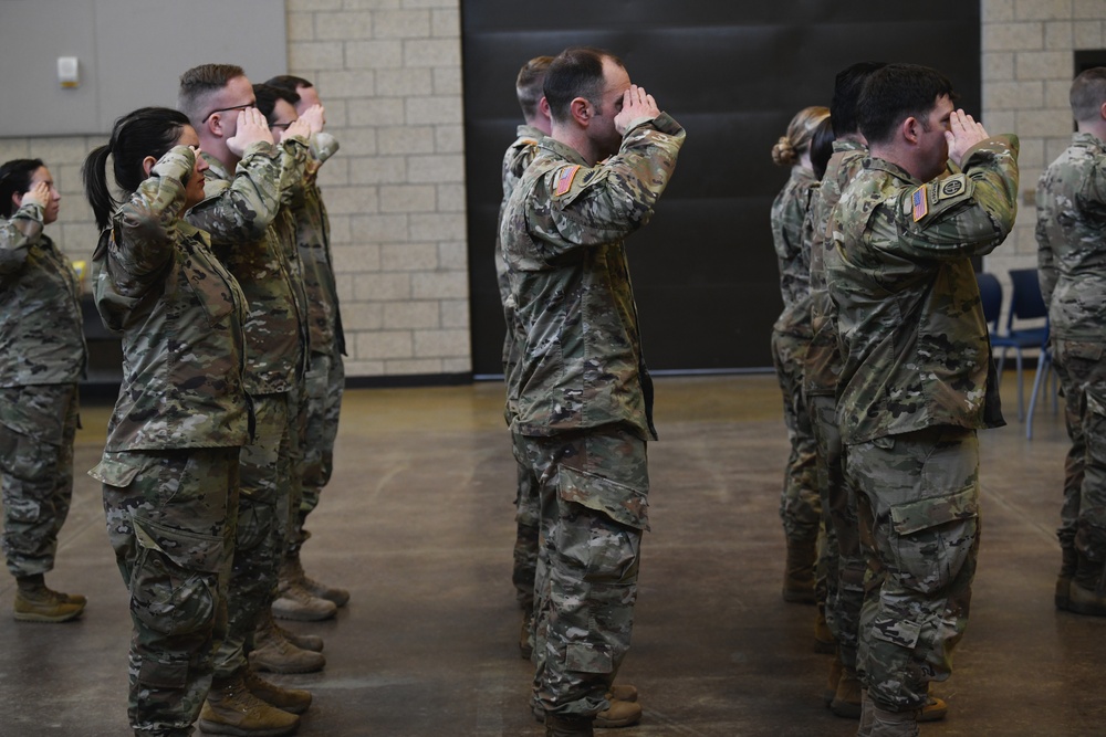 122nd Theater Public Affairs Support Element change of responsibility