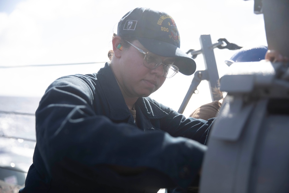 USS William P. Lawrence Torpedo Maintenance