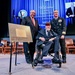 SECNAV Del Toro Honors Former Navy Secretary Middendorf at Keel Plate Ceremony