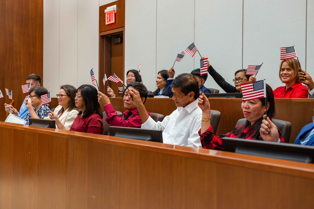 CJRM Attends Naturalization Ceremony in Saipan