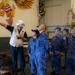 JMSDF Sailors Tour USS Carl Vinson (CVN 70)