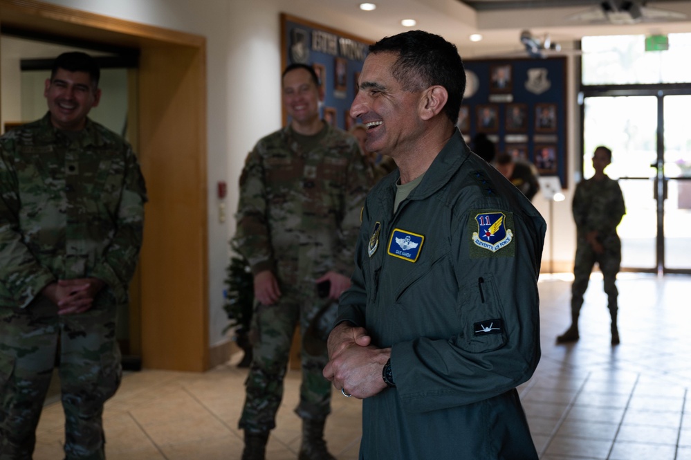 11th Air Force Commander visits 15th Wing