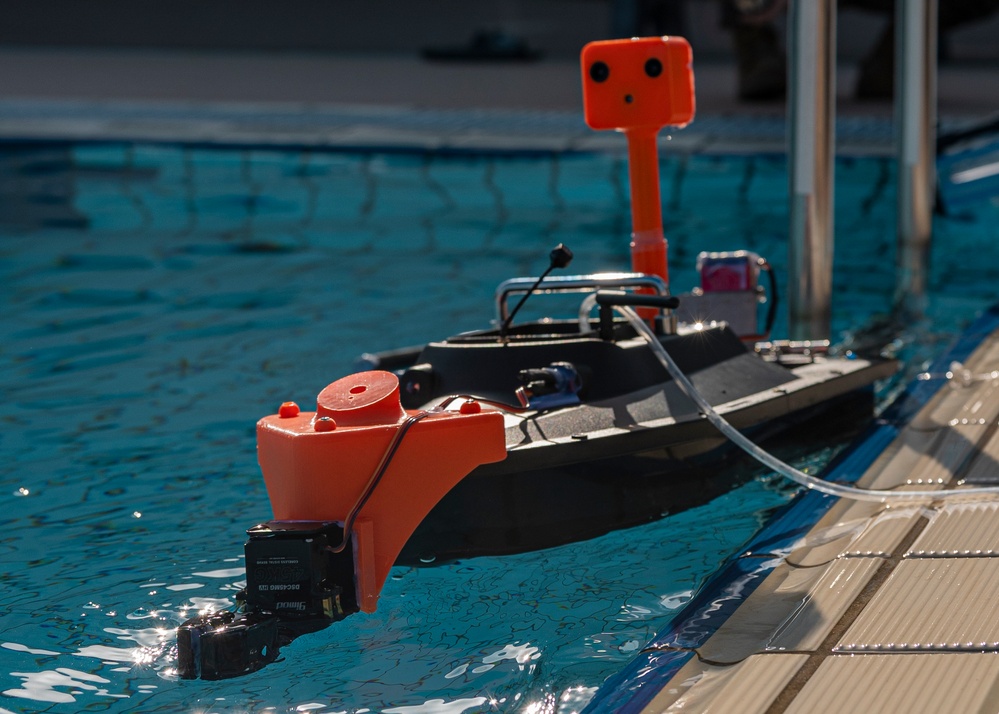 U.S.  Marines with III Marine Expeditionary Force Build Unmanned Service Vessels