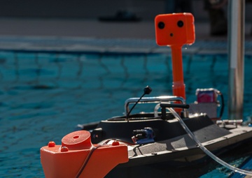 U.S.  Marines with III Marine Expeditionary Force Build Unmanned Service Vessels